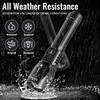 Rechargeable Flashlights 2Pack High Lumens, 5Mode Rechargeable Flashlights with LCD