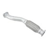 Exhaust Flex Ripple Pipe, Universal Aluminum Alloy Exhaust Pipe for