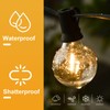 Jslinter 25Pack G40 LED String Light Bulbs Replacement, 1W(11W Equivalent),