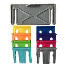 EZ Plastic Crocks and Feeders Replacement Clip (Green)