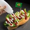 SZXMDKH 8oz Food Grade Reusable Plastic Squeeze Condiment Bottles with