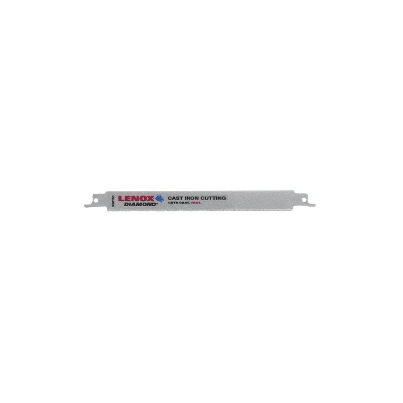 LENOX Reciprocating Saw Blade, Double-Tang, Diamond Grit, 9-Inch (1766338)
