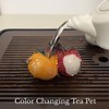 Chinese Tea Pet, Resin lychee Color-changing Tea Pet (2 Lychees+1