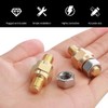 Ohleats 2 PCS Side Post Battery Terminal Bolt 3/8"-16, Brass