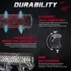 OFFROADTOWN 15 Inch 300W LED Light Bar, White, Aluminum, IP68