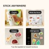 MIDEER Reusable Jelly Sticker Set Educational Toy for ChildrenColor: Incredible