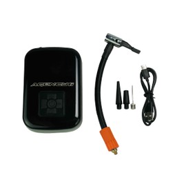 Agency 6 Mini Air Compressor - Portable Tire Inflator for Car, Truck, Motorcycle and More - Rechargeable - Digital Read-out Tire Pressure Gauge
