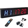BTBSIGN Workout Timer Wall Interval Clock Count Down/Up Stopwatch with