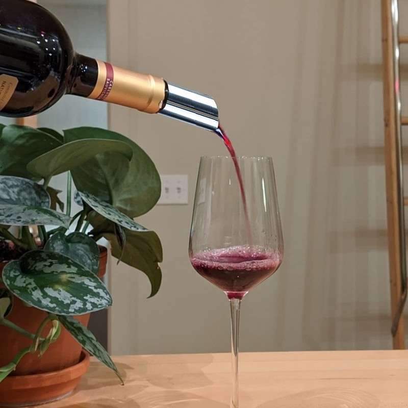 VEGCOO Wine Pourer Slices, 60 Pieces Pourers for Wine, Drinks,