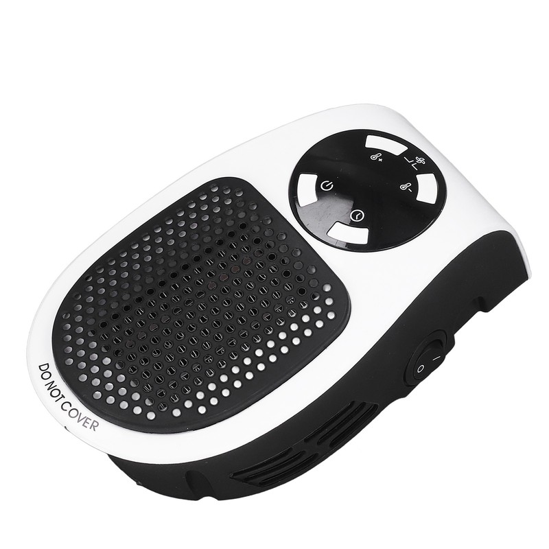 500W Household Mini Space Heater Plug In Portable Home Office