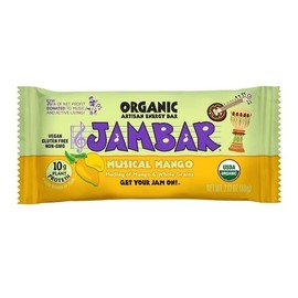 Jambar Organic Musical Mango Energy Bar, 2.12 OZ