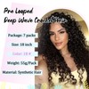 Gowit Pre Looped Deep Wave Crochet Hair 18 Inch 7