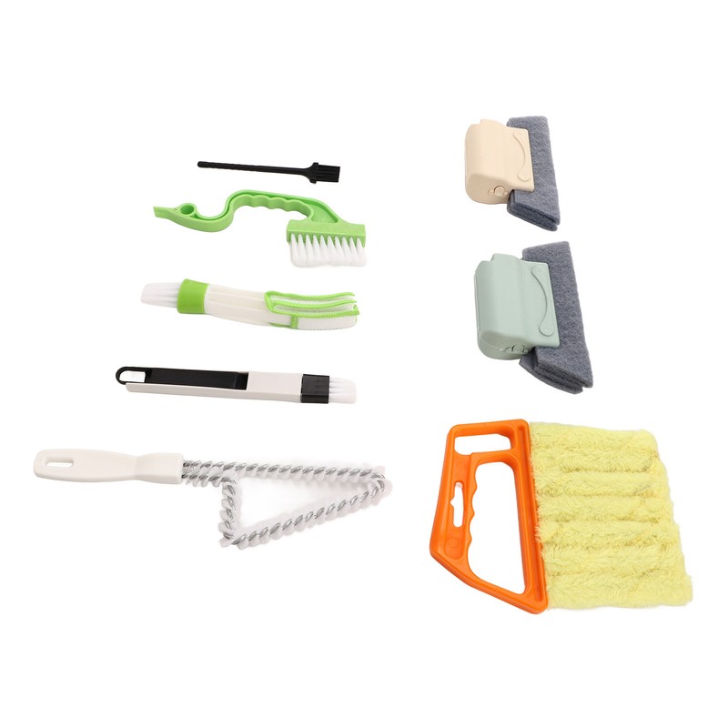 8 Pieces Car Cleaning Brush Set Handheld Dust Remove Brushes