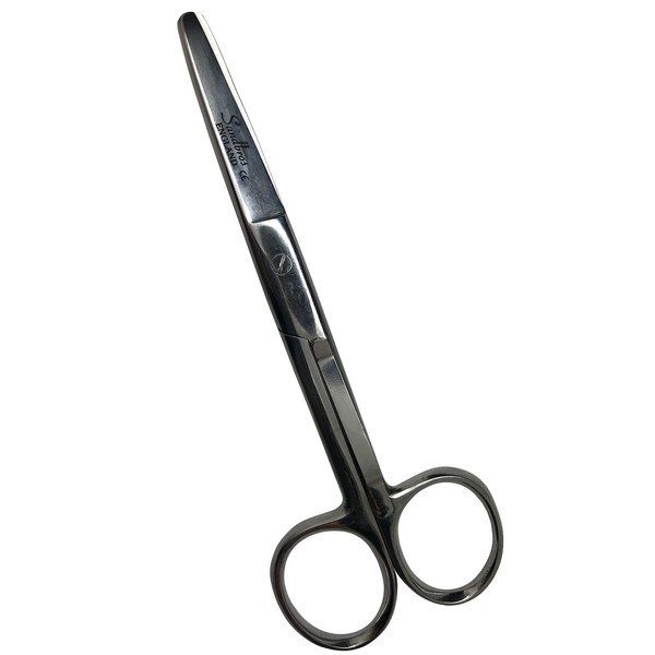 Nursing Scissors with Pocket Clip Dressing Bandage Scissors Sharp/Blunt 13CM