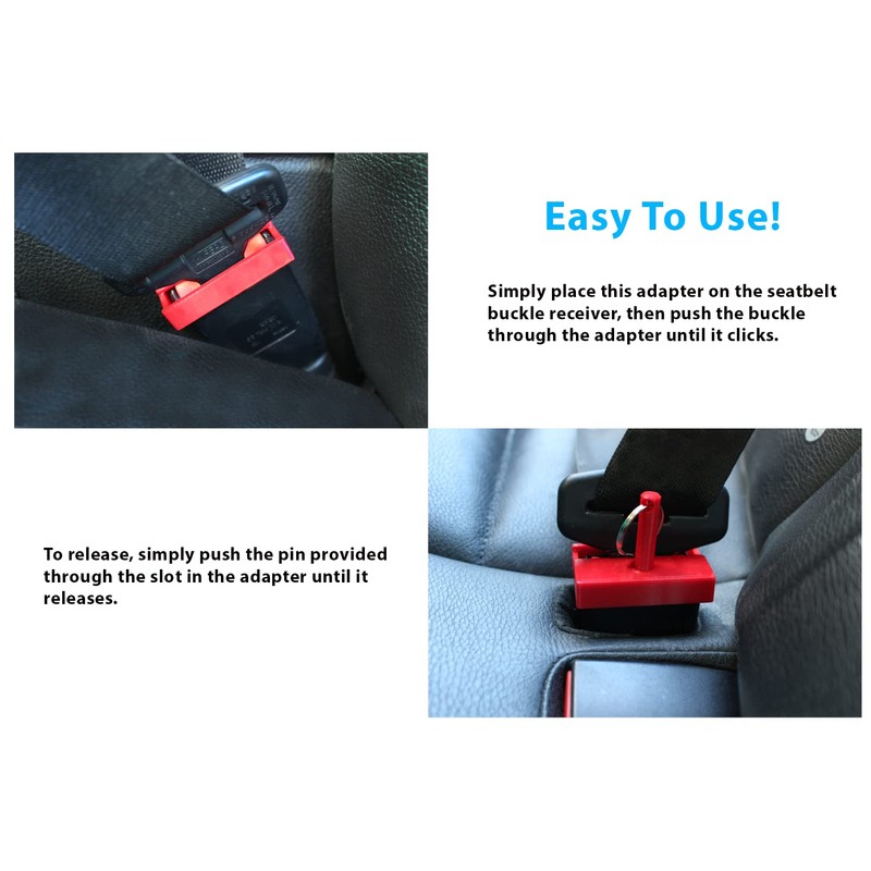 Car Belt Lock Buckle Guard Prevent Children And kids Opening