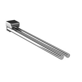EMCO Trend 350mm Swivel Towel Rail Chrome Regular