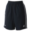Nittaku NW-2497 LO1 Longue Shorts Black x White Line