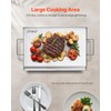 VEVOR Stainless Steel Griddle, 23x16 inch Universal Flat Top Rectangular