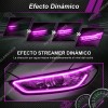 60cm Par Tira Led Drl Flexible Direccional Secuencial Auto