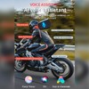 VCOROS Motorcycle Helmet Headset 2-Way 2 Riders Helmet Intercom