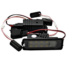 LED number plate lighting modules, E-mark, plug & play, xenon optics 2e