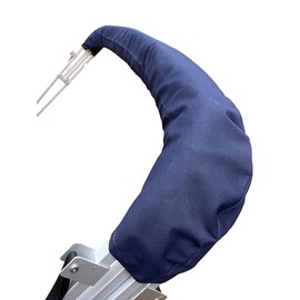 Oversize Replacement Bimini Top Canvas Storage Boot, Fits up to 103" / 8.5' Wide, Fits Very Large Tubing and Robust Bulky Biminis (Navy Blue)