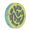 Balance Maze Game Double Sided Educational Round Portable Wooden Ball