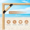 8 Pcs Pergola Brackets , 45-Degree Angle Pergola Bracket, Gazebos