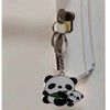 LiJuanWang Keyring Pendant, Gift Keyring, Bamboo Panda Keyring, Metal Lucky