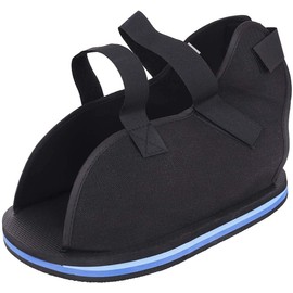 Post Op Shoe Broken Toe Open Walking Shoe Lightweight Surgical Foot Protection Cast Boot Adjustable Straps for Ankle Injures Support Bunion Hammertoe Post Surgery Brace Foot Fracture Orthopedic Shoe