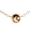 Custom Gold Ball Necklace Ball Bead Gold Filled Chain