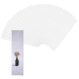 MECCANIXITY 1000 Pack - 2 x 8 Inch Clear Resealable Cello Bags Plastic Poly Bag Fits Photos, Cards and Envelopes, Bracelet Packaging, Party Treat Bags