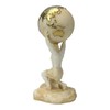 Generic Atlas Titan God Statue Sculpture Figure Cast Marble 4.92
