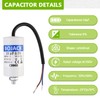 BOJACK 10uF 450V Motor Running Capacitor 34 x 63 mm