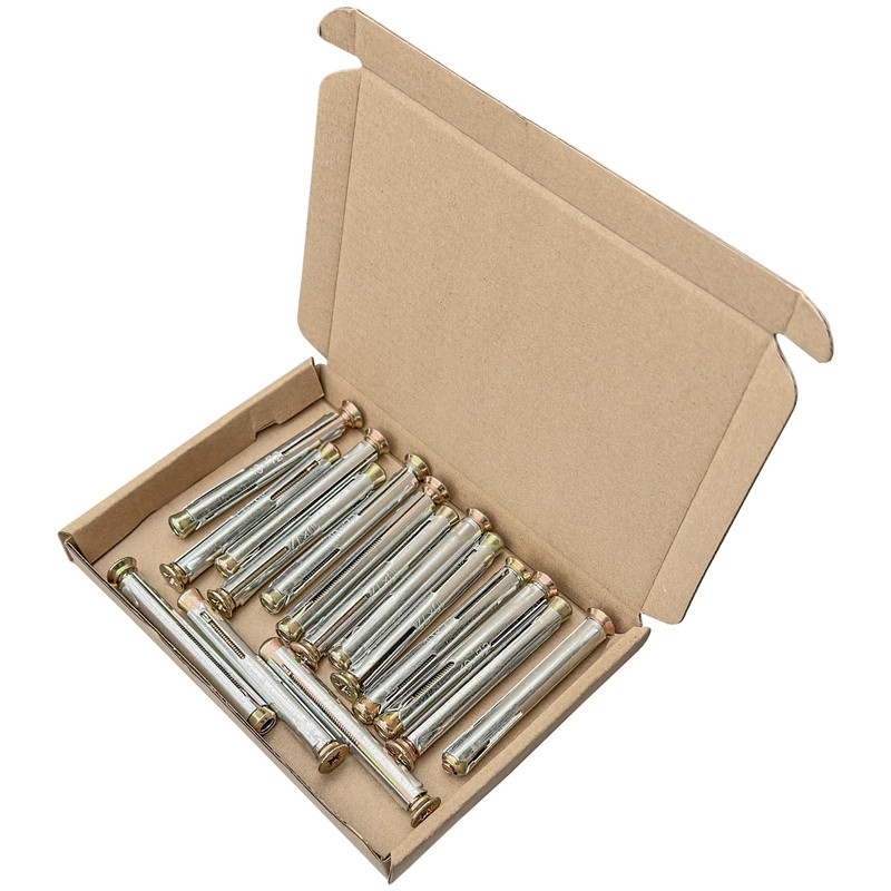 16 Metal Frame Anchor Sets – Expansion Bolts for Metal,