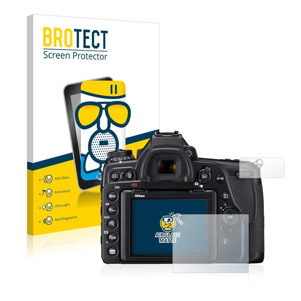 BROTECT Anti-Reflective Tempered Glass Film Compatible with Nikon D780 –