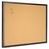 OWLKELA 24'' x 36'' Cork Board Bulletin Board, Black Framed