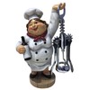 Chubby Female Chef Corkscrew Bottle Opener and Stand