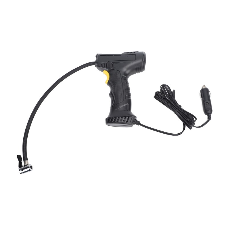 Wired Inflator 360 Degree Rotatable Inflation Pump LED Car Tire