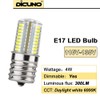 DiCUNO E17 LED Bulb Dimmable, Under Microwave Oven Appliance Light,