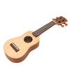 16 Inch Ukulele Solid Spruce Wood 4 String Ukulele Mini