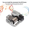 18 Note Musical Mechanism Movement Swan Lake Pleasing Melody DIY