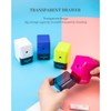 Deli Blue & Pink Rotary Pencil Sharpener