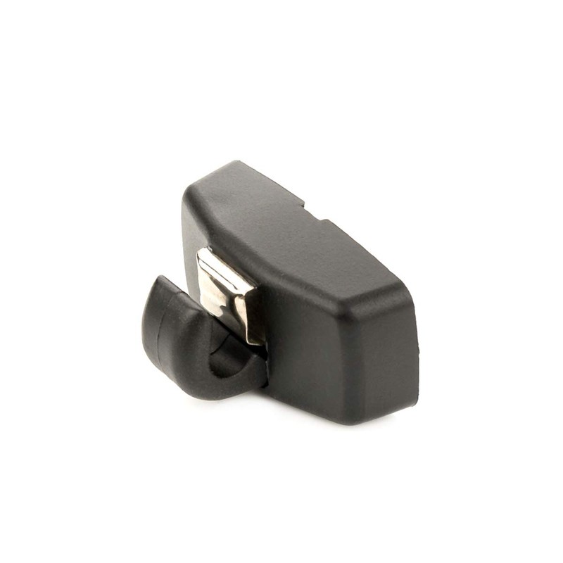 LST 2x Sun Visor Holder Clips Cover Black A2 A3