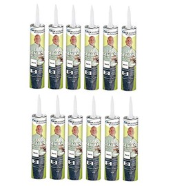 RV Wholesale Direct Dicor 501LSW-1 RV Rubber Roof Sealant Self Leveling Caulk, White, (Case of 12)