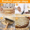 Pastry Lattice Roller Cutter, Stainless Steel Dough Pizza Pastry Crimpers