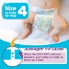 Parent's Choice Dry & Gentle Disposable Baby Diapers, Size 4,
