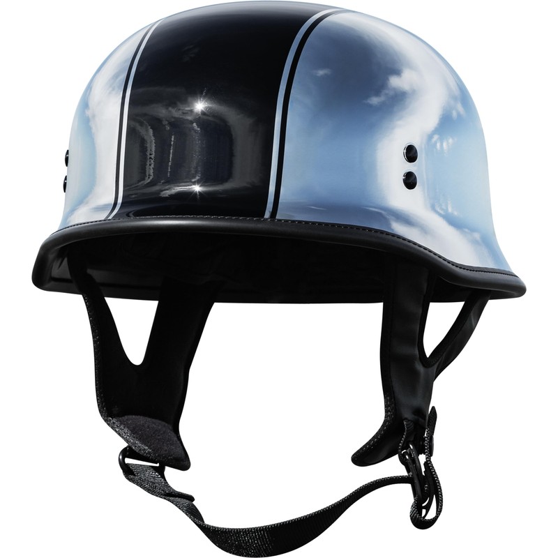 Highway 21 9mm Helmet (Chrome, 5X-Large) - FMVSS 218 Approved