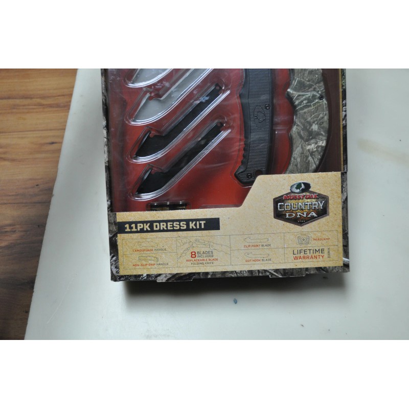 Mossy Oak 11 Piece Field Dressing Kit, Model 6835, Lifetime