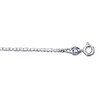 Auntie's Treasures Sterling Silver 16" Mens Unisex 1.5mm Box Chain